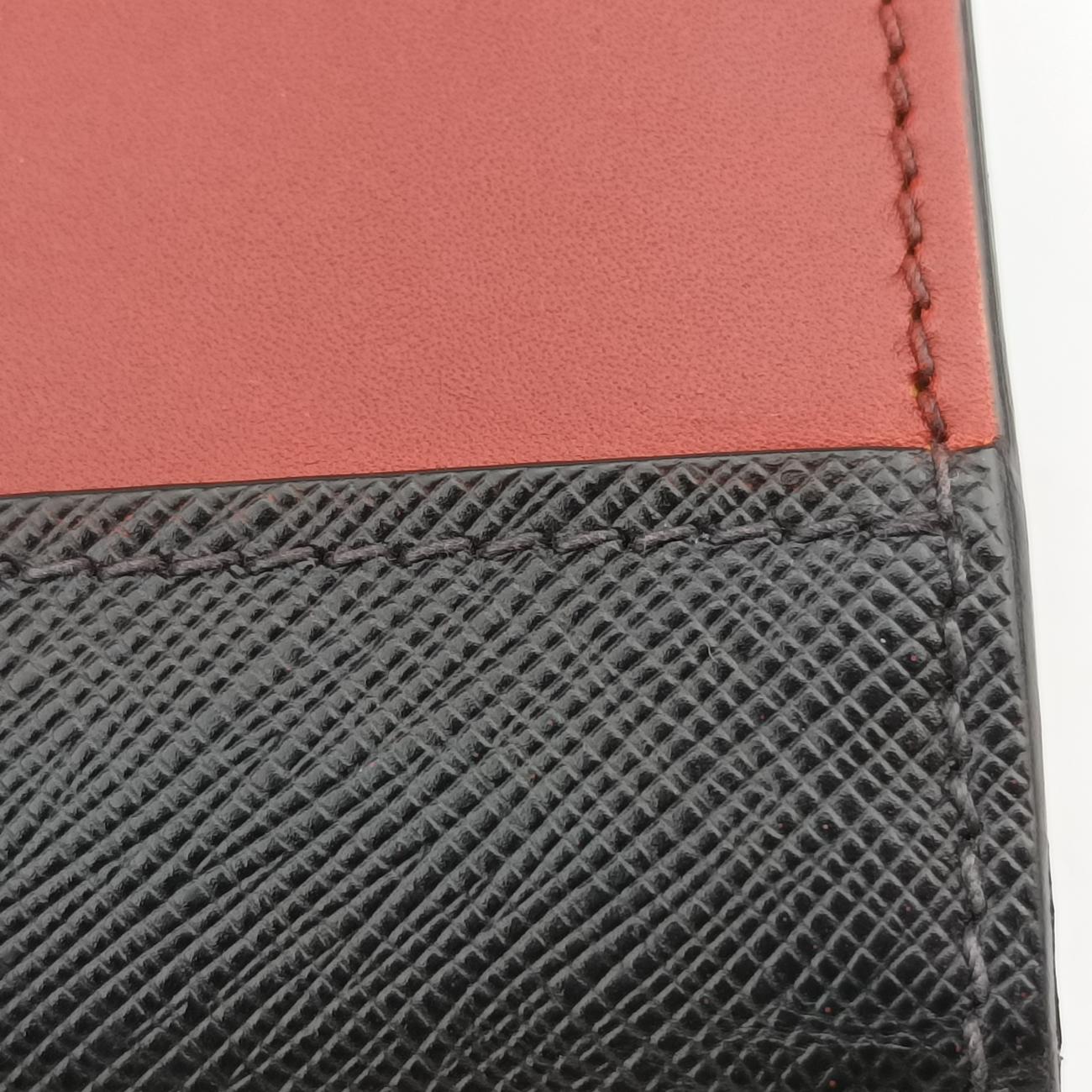 Pionnière Red×black leather 1BH056 25ピオニエール レッド×ブラック レザー 1BH056 25