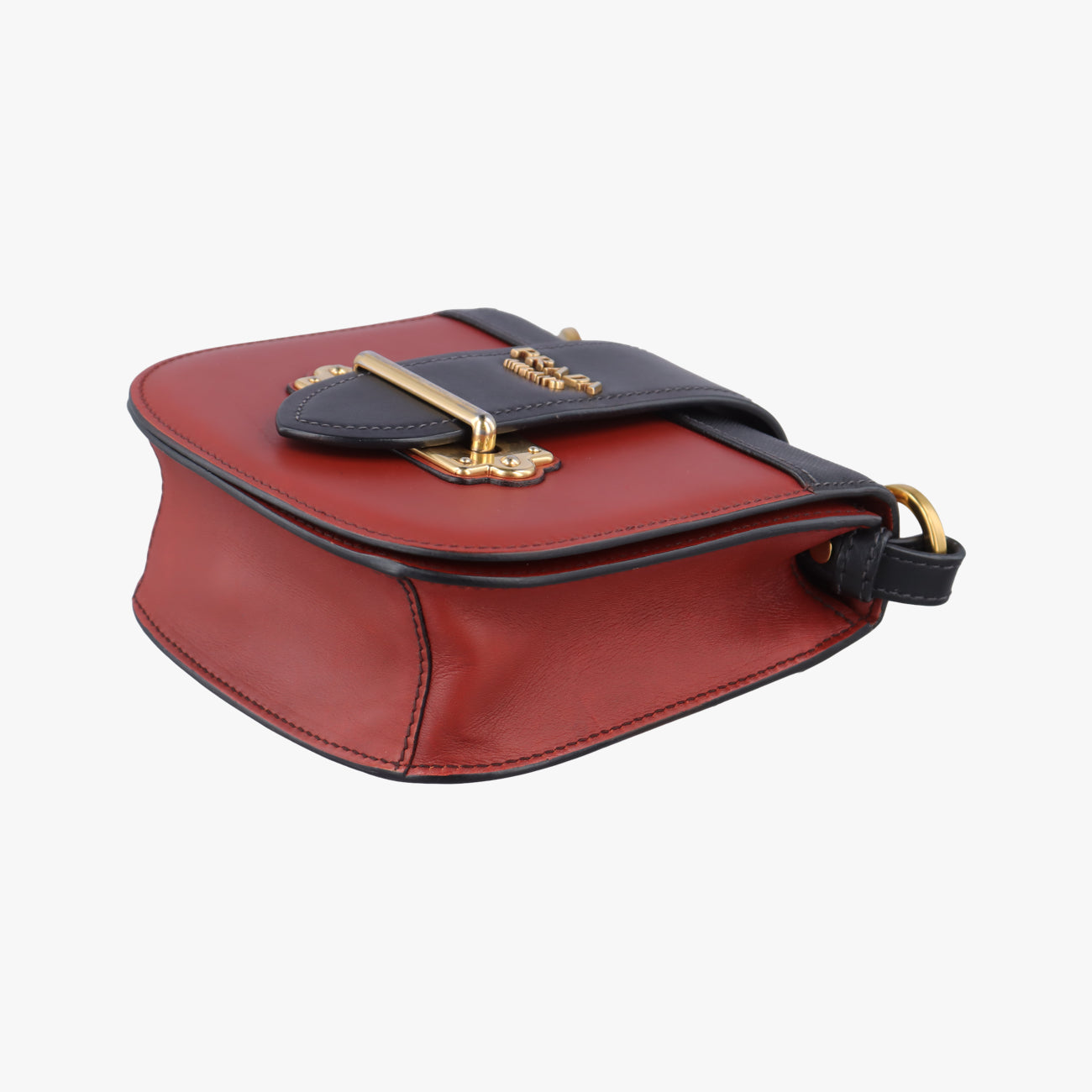 Pionnière Red×black leather 1BH056 25ピオニエール レッド×ブラック レザー 1BH056 25