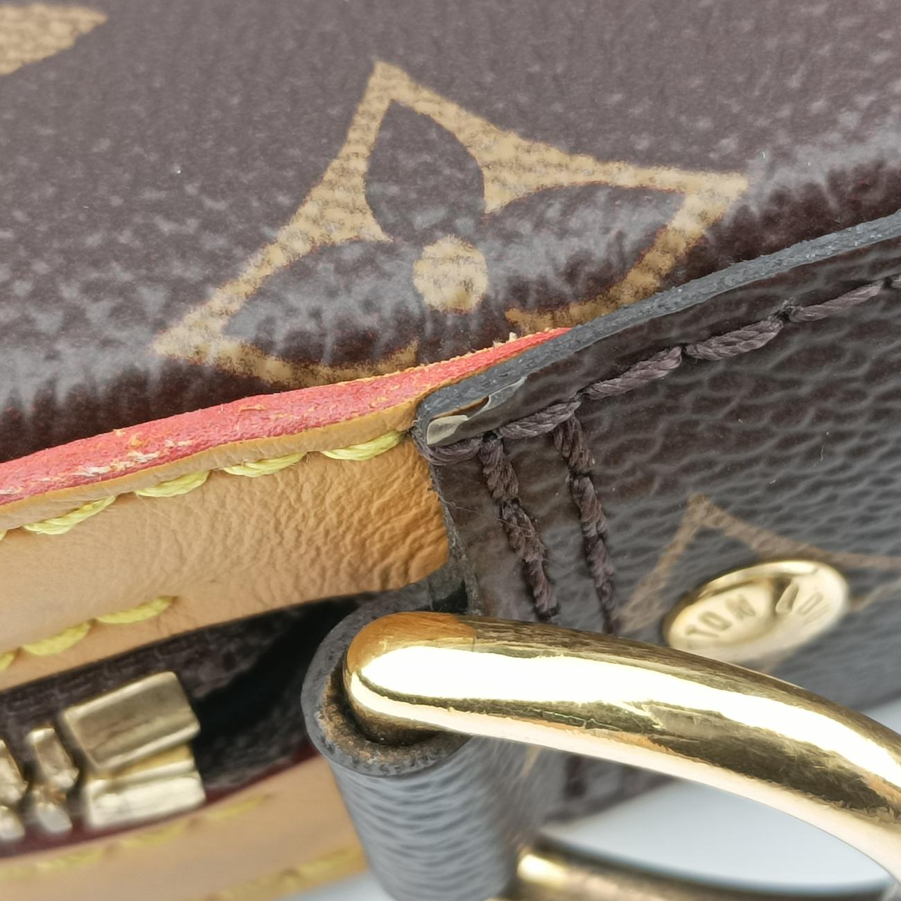 Trio Messenger brown Monogram Stripe M45965 ICチップトリオ メッセンジャー モノグラム/ブラウン系 モノグラム ストライプ M45965 ICチップ