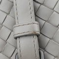 Roma Intrecciato Grey lambskin B07264524Kローマ イントレチャート グレー ラムスキン B07264524K