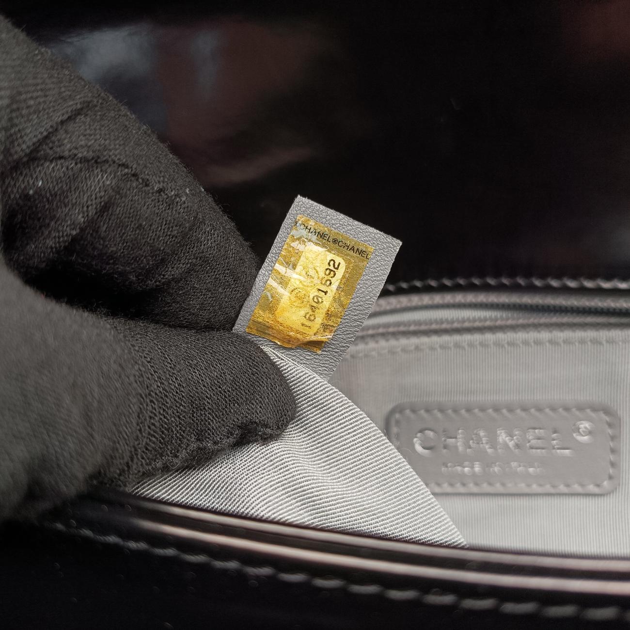 BOY CHANEL Black Patent A67018 16401692ボーイシャネル ブラック パテント A67018 16401692