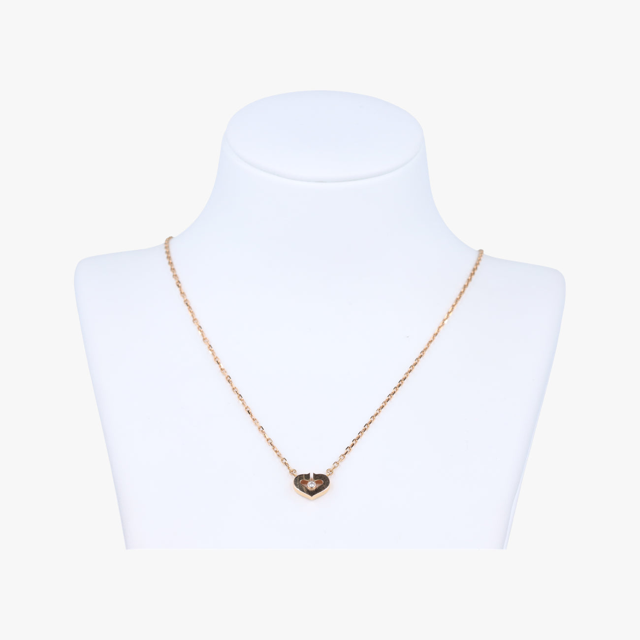 C Heart Golden AU750 B3040400 AFQ796Cハート ゴールド AU750 B3040400 AFQ796