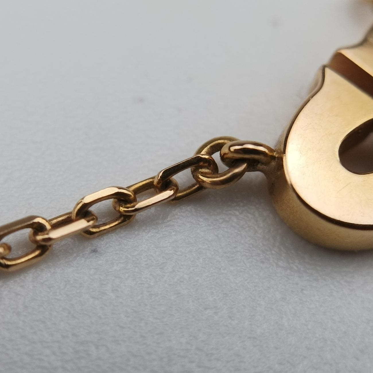 C Heart Golden AU750 B3040400 AFQ796Cハート ゴールド AU750 B3040400 AFQ796