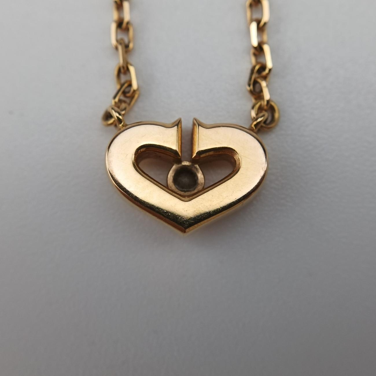 C Heart Golden AU750 B3040400 AFQ796Cハート ゴールド AU750 B3040400 AFQ796