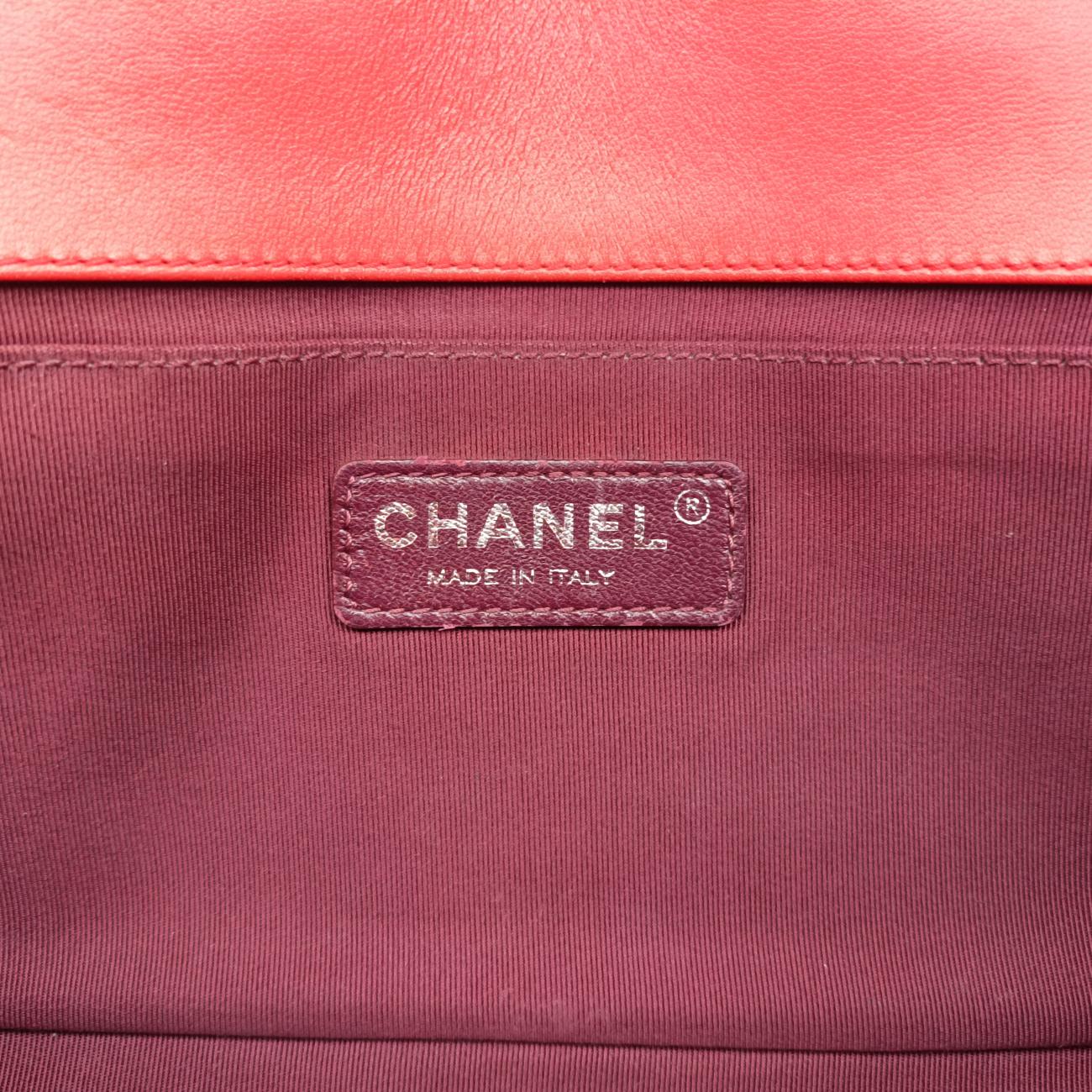 BOY CHANEL Orange lambskin A92828 20640044ボーイシャネル オレンジ ラムスキン A92828 20640044