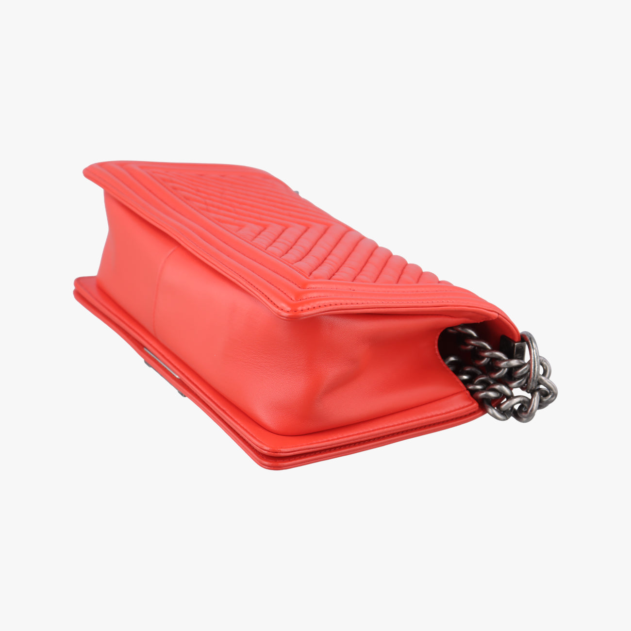 BOY CHANEL Orange lambskin A92828 20640044ボーイシャネル オレンジ ラムスキン A92828 20640044