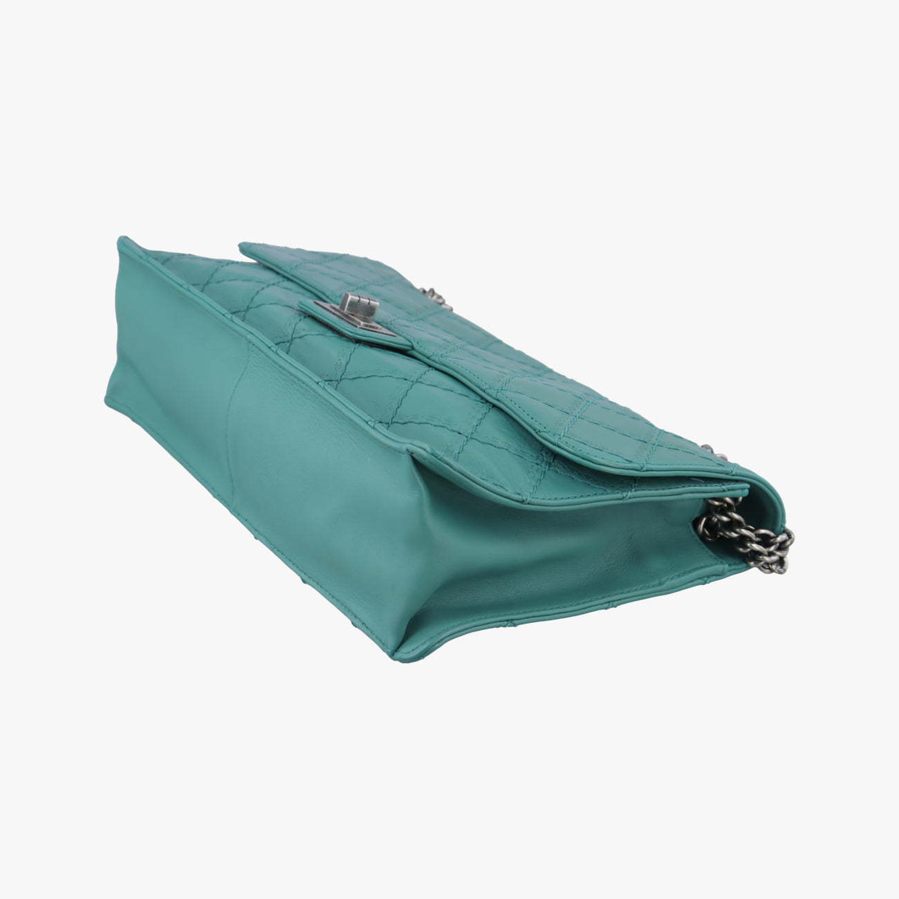 2.55 Matelasse Blue lambskin A66985 161038802.55 マトラッセ ブルー ラムスキン A66985 16103880