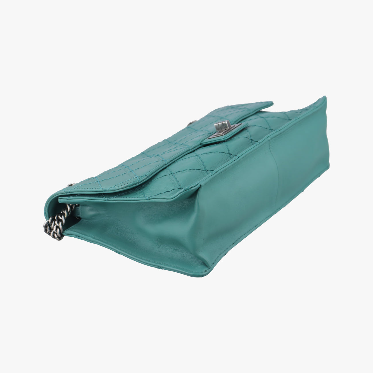 2.55 Matelasse Blue lambskin A66985 161038802.55 マトラッセ ブルー ラムスキン A66985 16103880