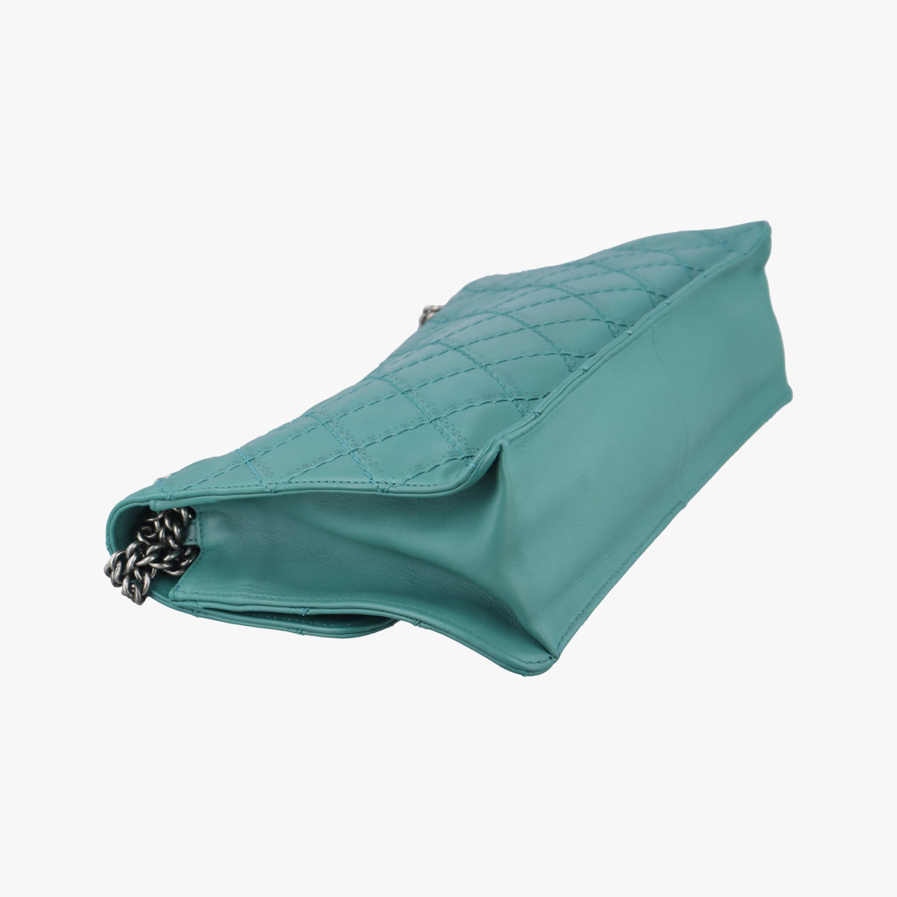 2.55 Matelasse Blue lambskin A66985 161038802.55 マトラッセ ブルー ラムスキン A66985 16103880