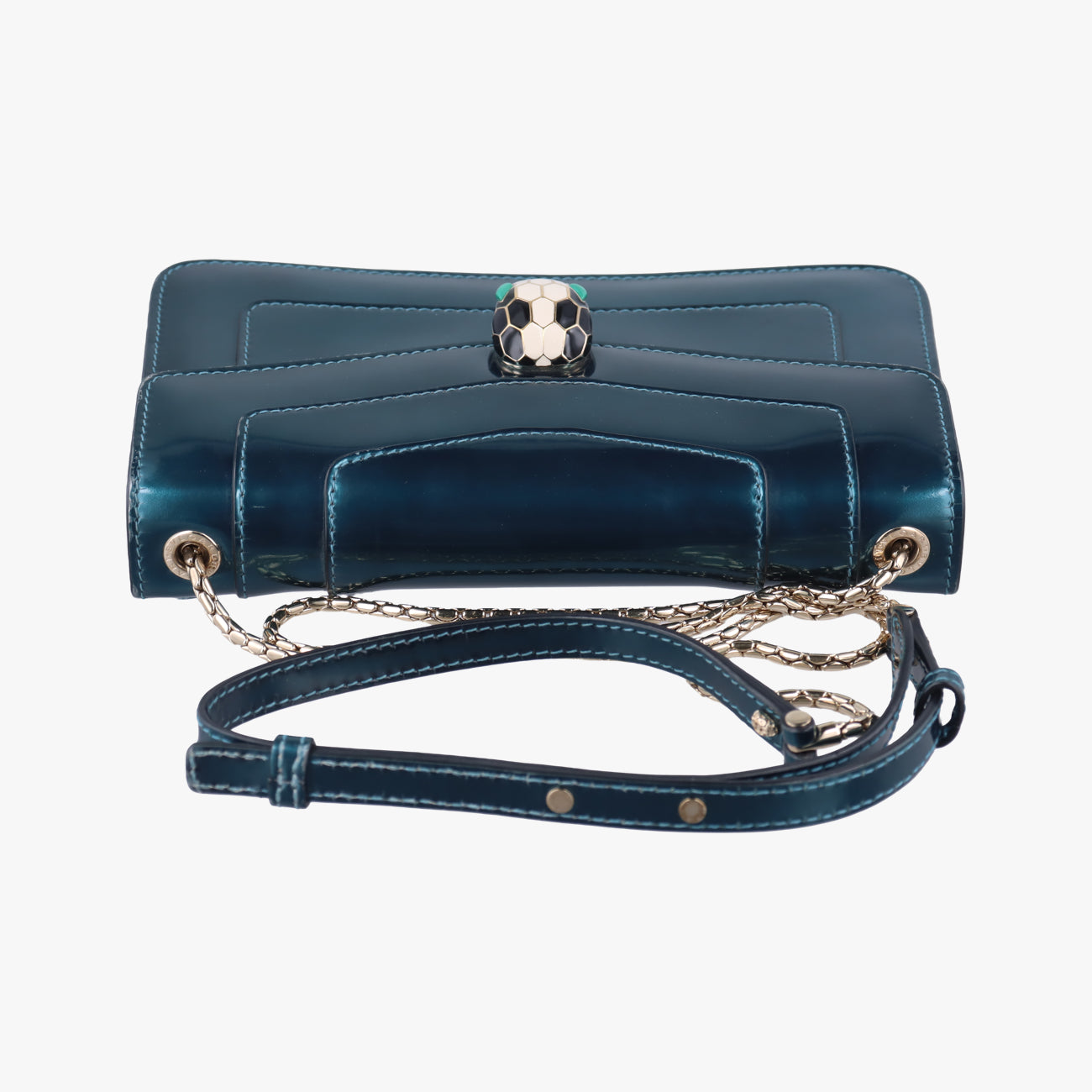 SERPENTI FOREVER Blue Patent AC.F16.281210セルペンティ フォーエバー ブルー パテント AC.F16.281210