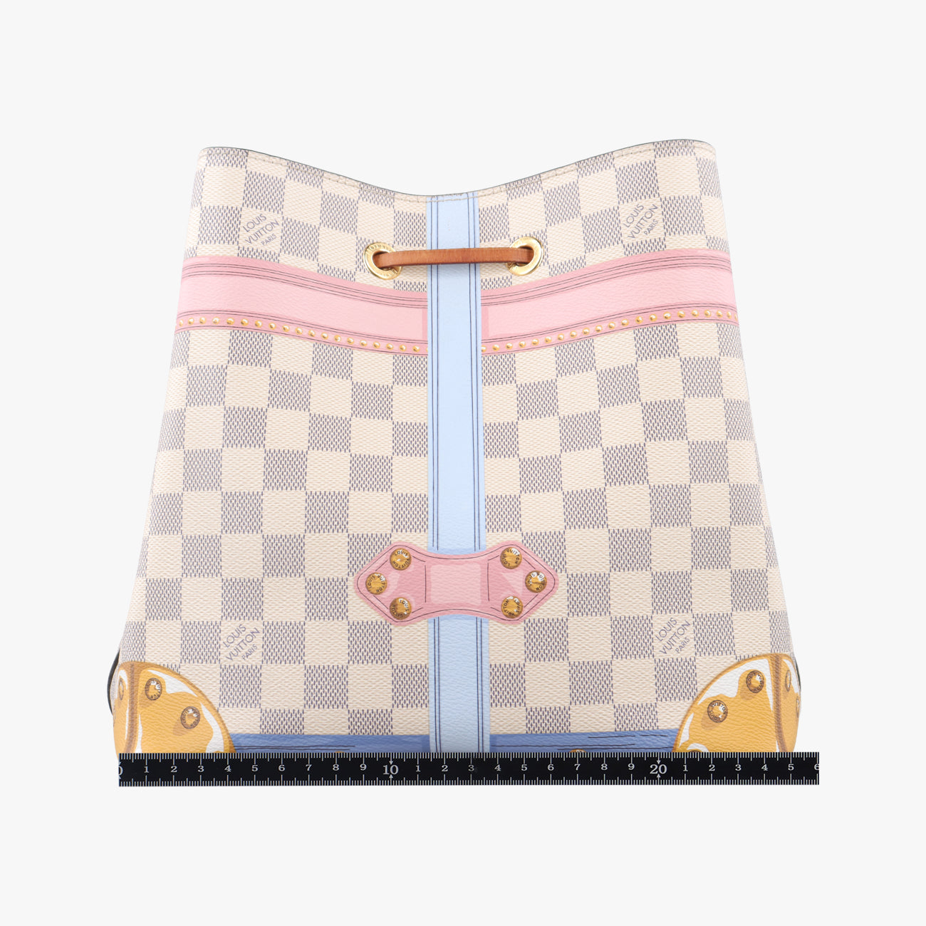 NéONOé Summer Trunk Azur×multicolor Damier Canvas N41066 SP2148ネオノエ サマートランク アズール×マルチカラー ダミエキャンバス N41066 SP2148