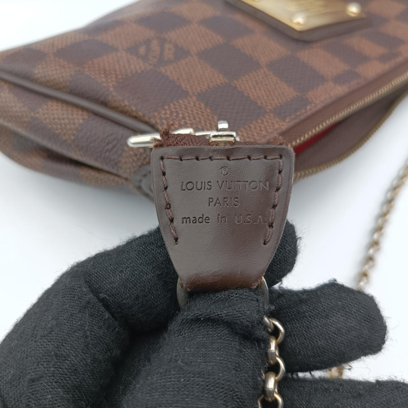 Eva Ebene Damier canvas N55213 SD2151エヴァ エベーヌ ダミエキャンバス N55213 SD2151