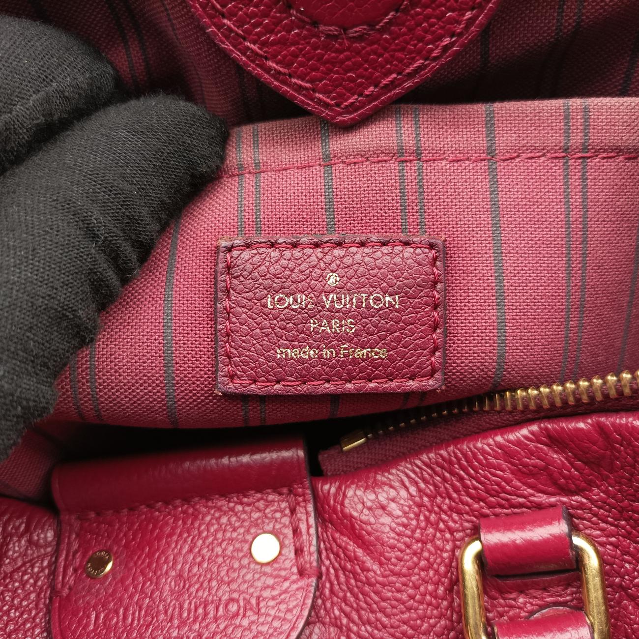 Mazarine MM RAISIN Monogram Empreinte M43216 DU2136マザリーヌMM レザン モノグラム アンプラント M43216 DU2136