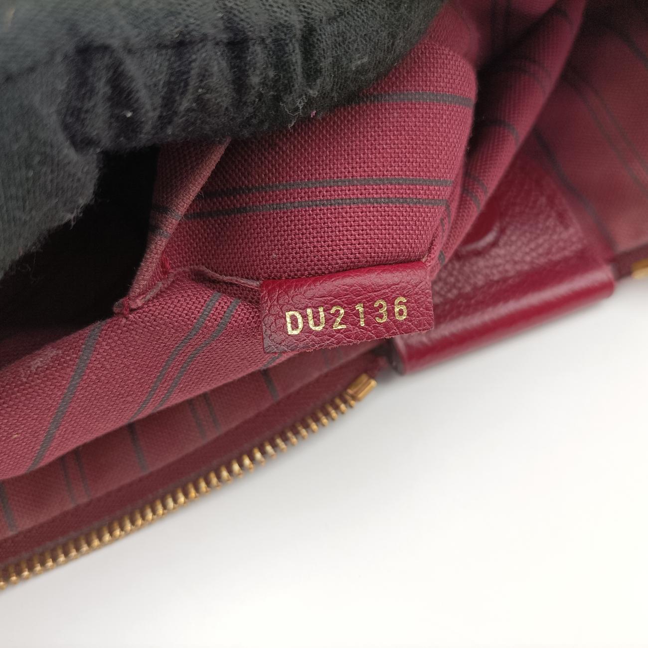 Mazarine MM RAISIN Monogram Empreinte M43216 DU2136マザリーヌMM レザン モノグラム アンプラント M43216 DU2136