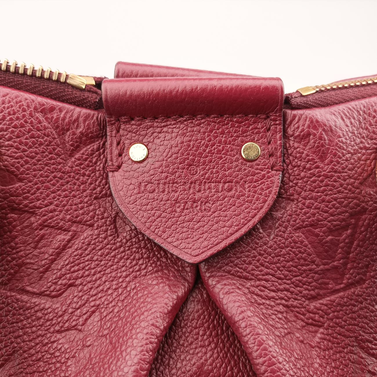 Mazarine MM RAISIN Monogram Empreinte M43216 DU2136マザリーヌMM レザン モノグラム アンプラント M43216 DU2136