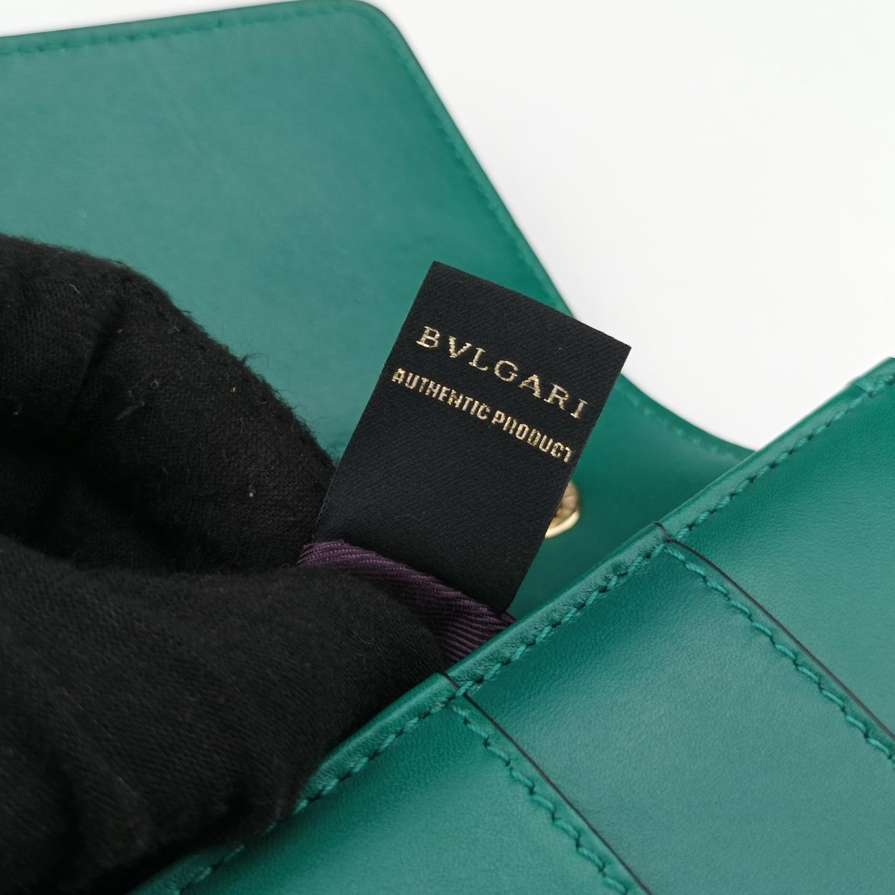 Serpenti Forever Green leather MM.M13.34566セルペンティ フォーエバー グリーン レザー MM.M13.34566