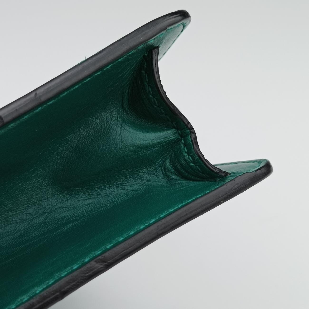 Serpenti Forever Green leather MM.M13.34566セルペンティ フォーエバー グリーン レザー MM.M13.34566