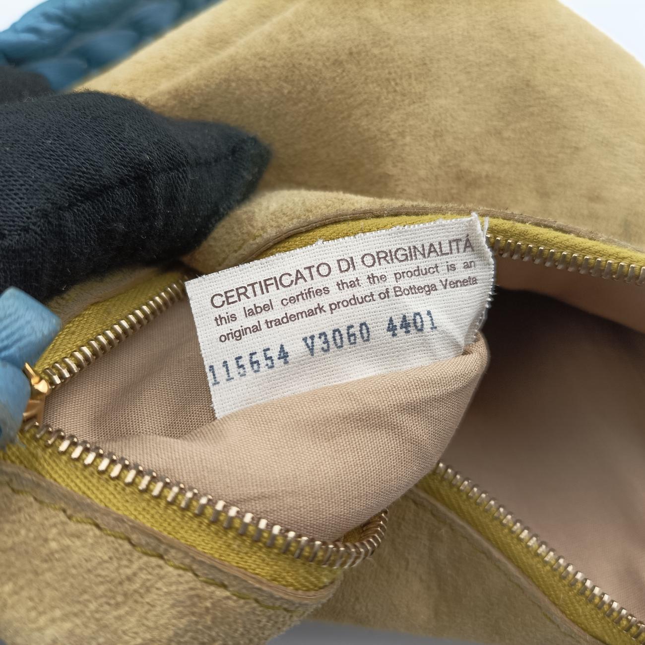 Intrecciato Blue lambskin 115654 V3060 4401 0L000202849D4017イントレチャート ブルー ラムスキン 115654 V3060 4401 0L000202849D4017