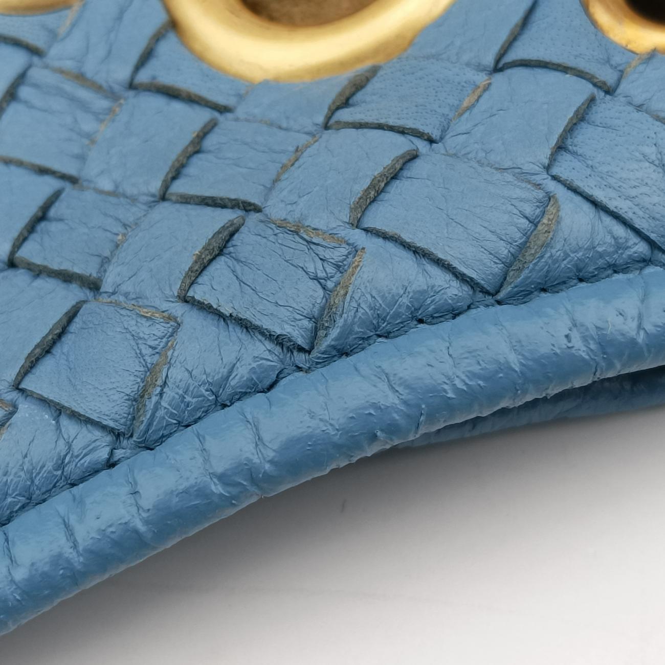 Intrecciato Blue lambskin 115654 V3060 4401 0L000202849D4017イントレチャート ブルー ラムスキン 115654 V3060 4401 0L000202849D4017