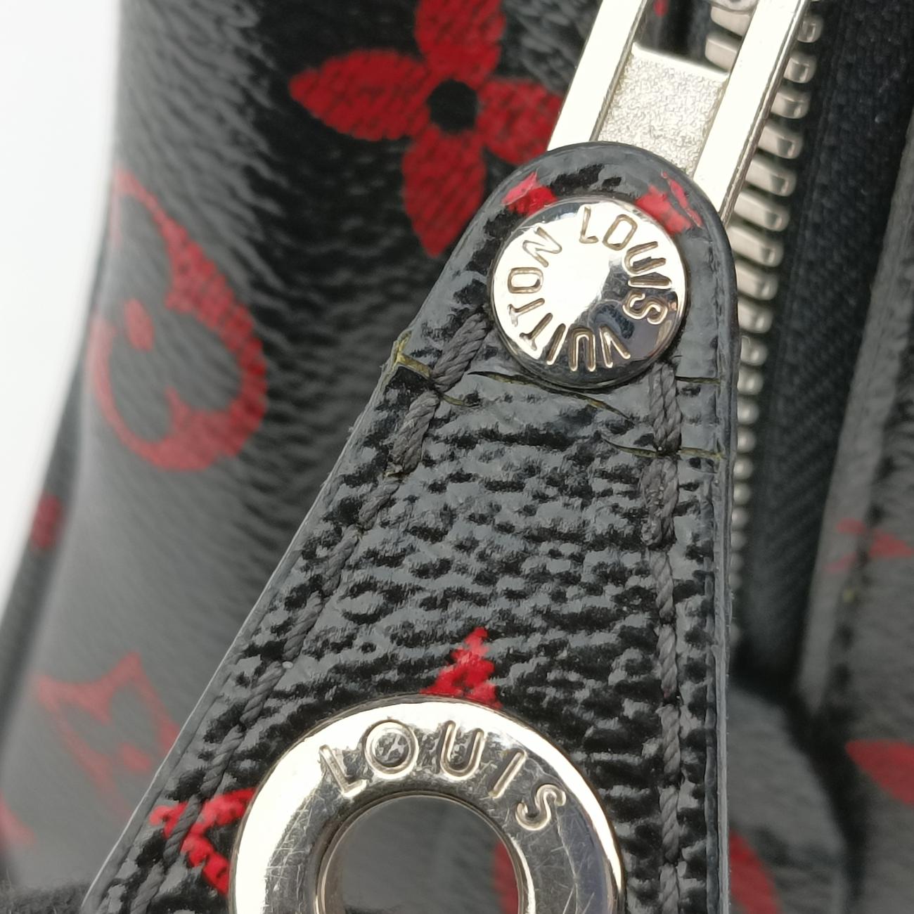 Dora Soft BB Rouge x Noir Damier Canvas M50217 FL1105ドラ ソフト BB ルージュ×ノワール ダミエキャンバス M50217 FL1105