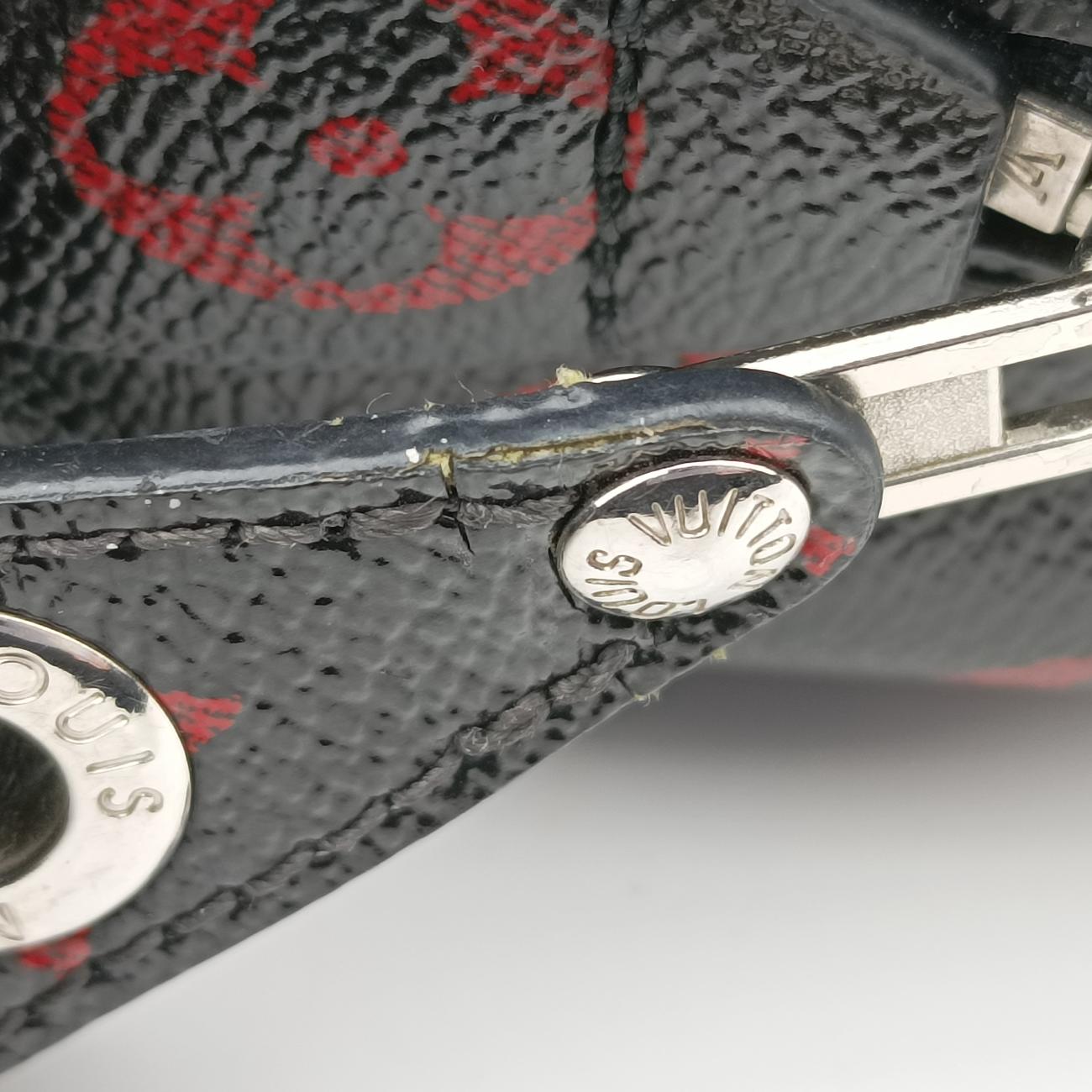 Dora Soft BB Rouge x Noir Damier Canvas M50217 FL1105ドラ ソフト BB ルージュ×ノワール ダミエキャンバス M50217 FL1105