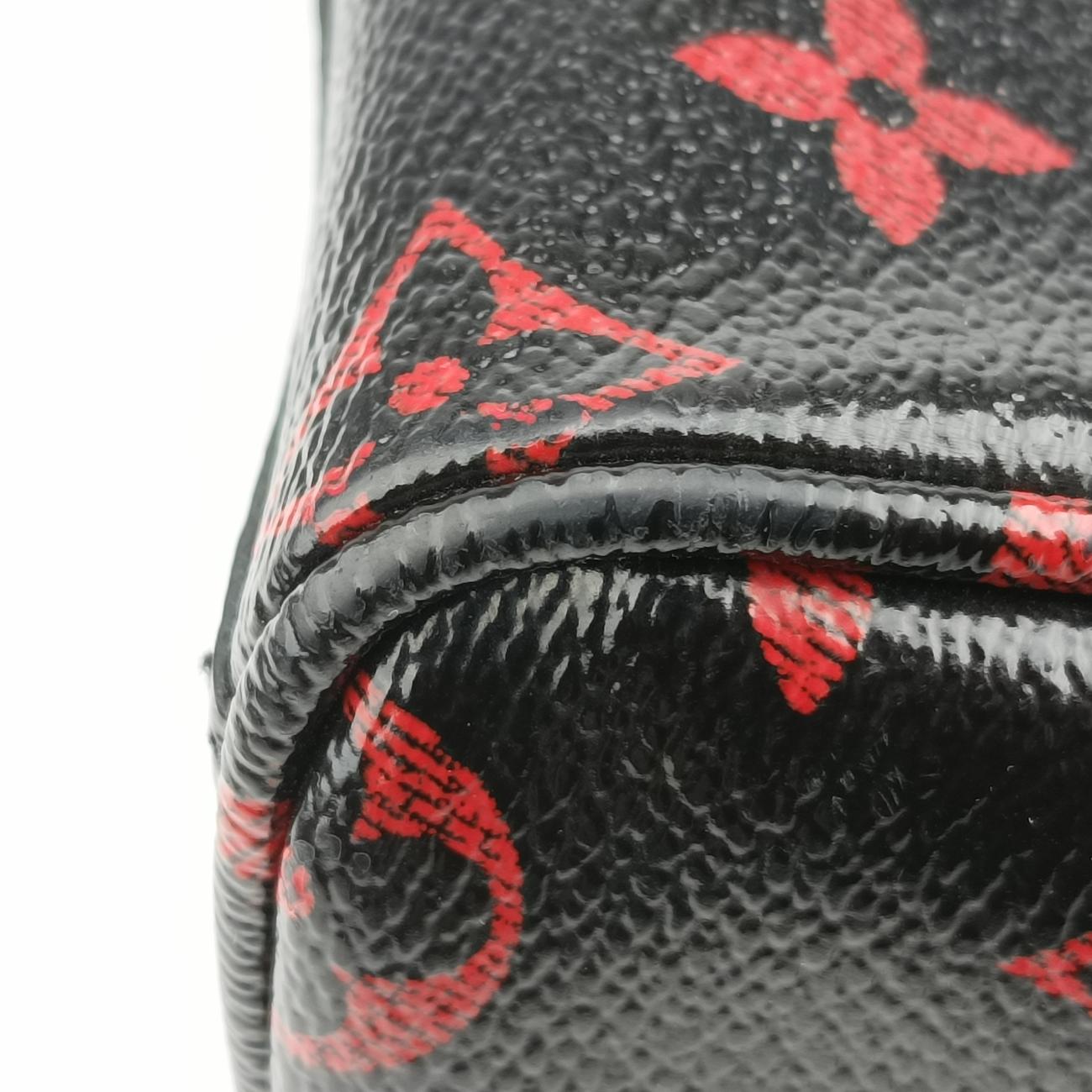 Dora Soft BB Rouge x Noir Damier Canvas M50217 FL1105ドラ ソフト BB ルージュ×ノワール ダミエキャンバス M50217 FL1105