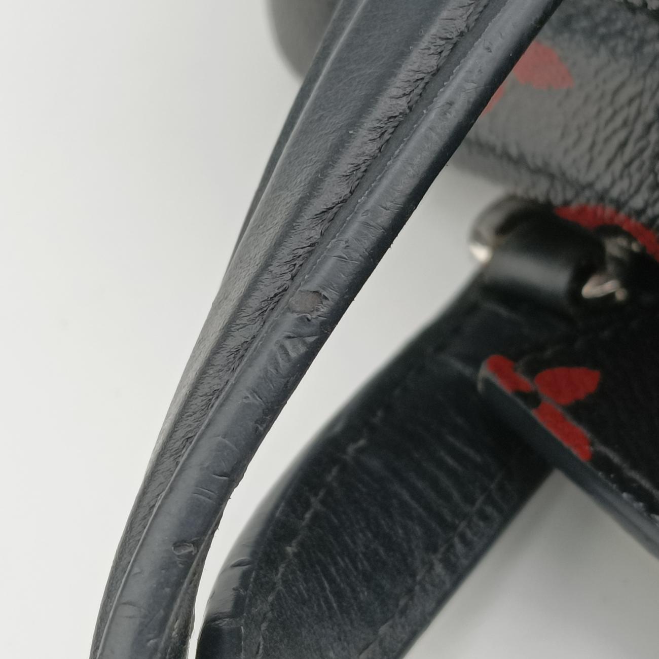 Dora Soft BB Rouge x Noir Damier Canvas M50217 FL1105ドラ ソフト BB ルージュ×ノワール ダミエキャンバス M50217 FL1105