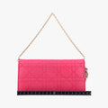 Lady Dior cannage Pink lambskin 02-LU-0172レディディオール カナージュ ピンク ラムスキン 02-LU-0172