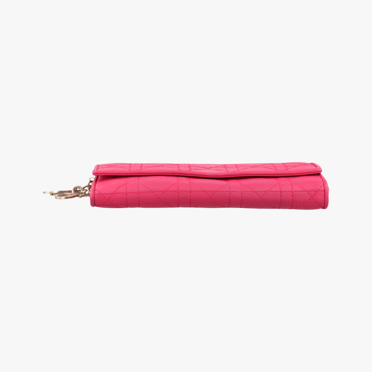 Lady Dior cannage Pink lambskin 02-LU-0172レディディオール カナージュ ピンク ラムスキン 02-LU-0172