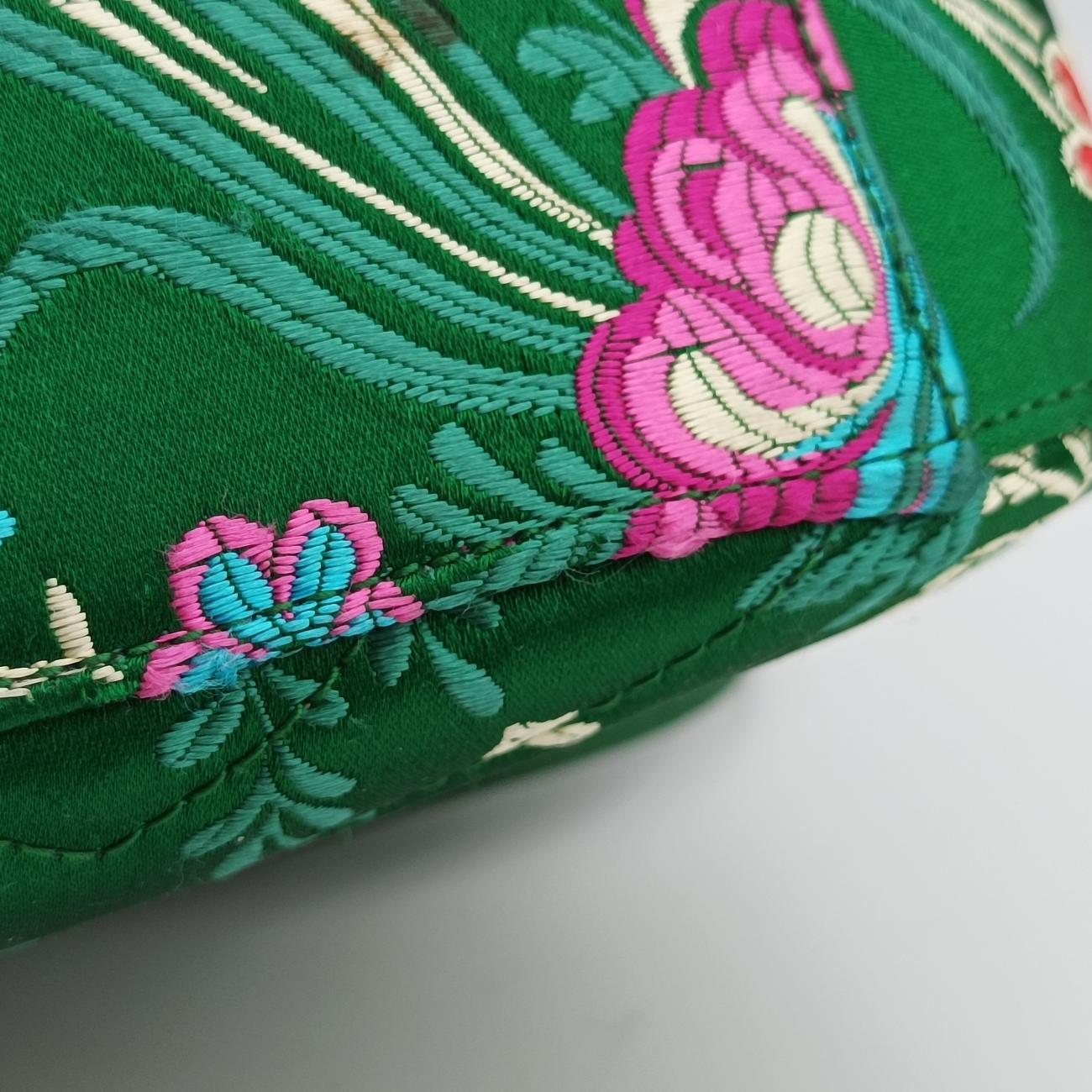 GG Marmont Green×Multicolour silk 443496 D021916302GGマーモント グリーン×マルチカラー シルク 443496 D021916302