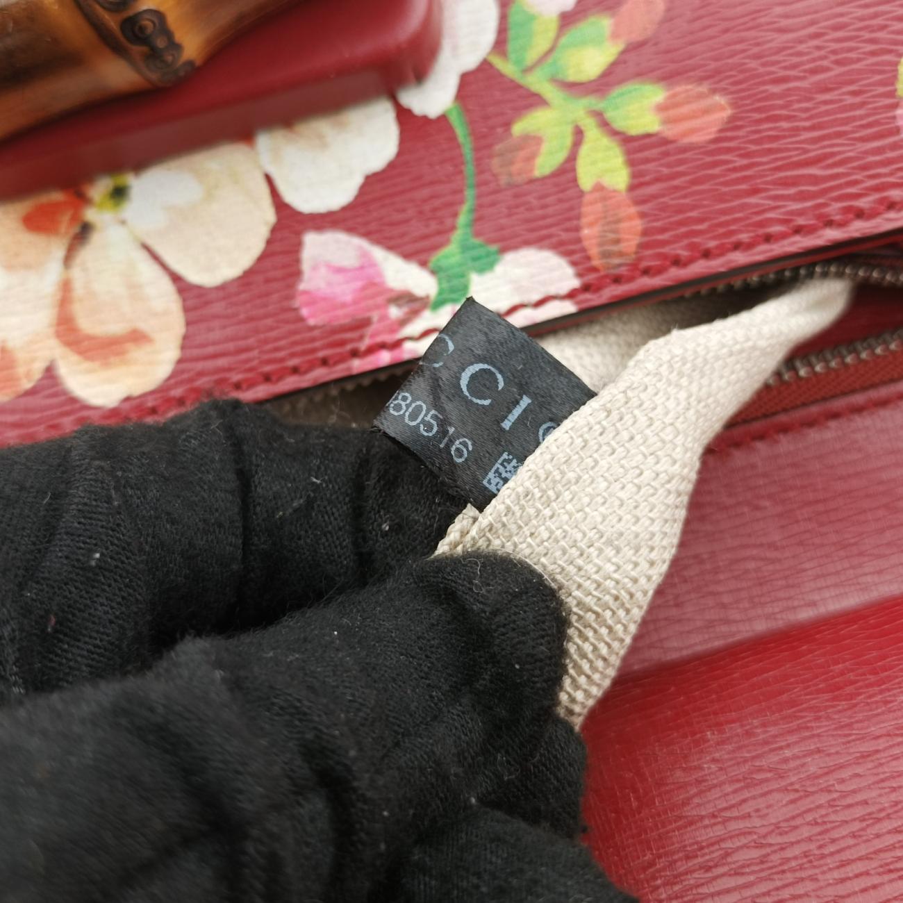 Bamboo Daily Red×Multicolour Leather 392013 B018980516バンブーデイリー レッド×マルチカラー レザー 392013 B018980516