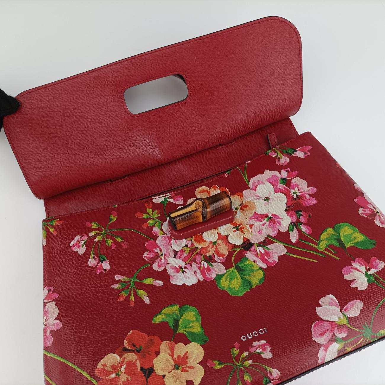 Bamboo Daily Red×Multicolour Leather 392013 B018980516バンブーデイリー レッド×マルチカラー レザー 392013 B018980516