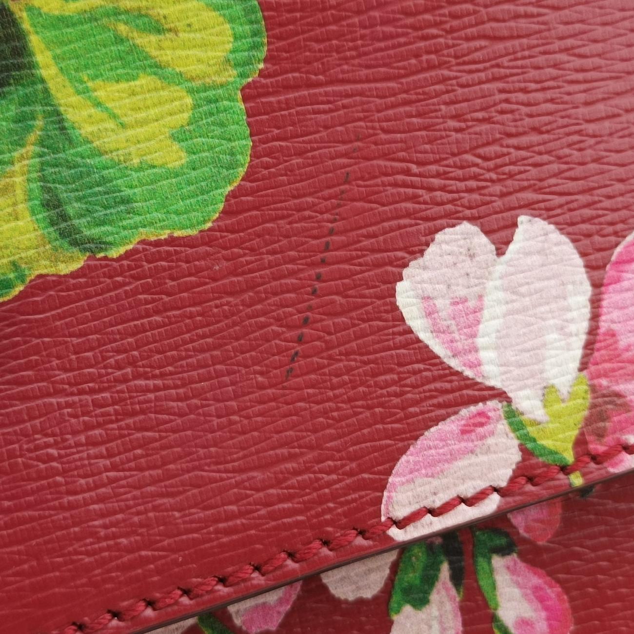 Bamboo Daily Red×Multicolour Leather 392013 B018980516バンブーデイリー レッド×マルチカラー レザー 392013 B018980516