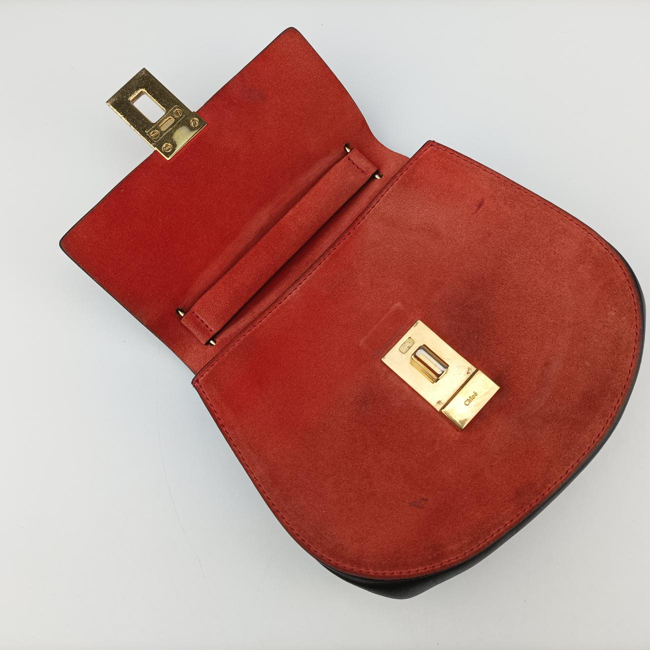 DREW Black×orange Suede×Leather 03 15 70 65 6ドリュー ブラック×オレンジ スエード×レザー 03 15 70 65 6