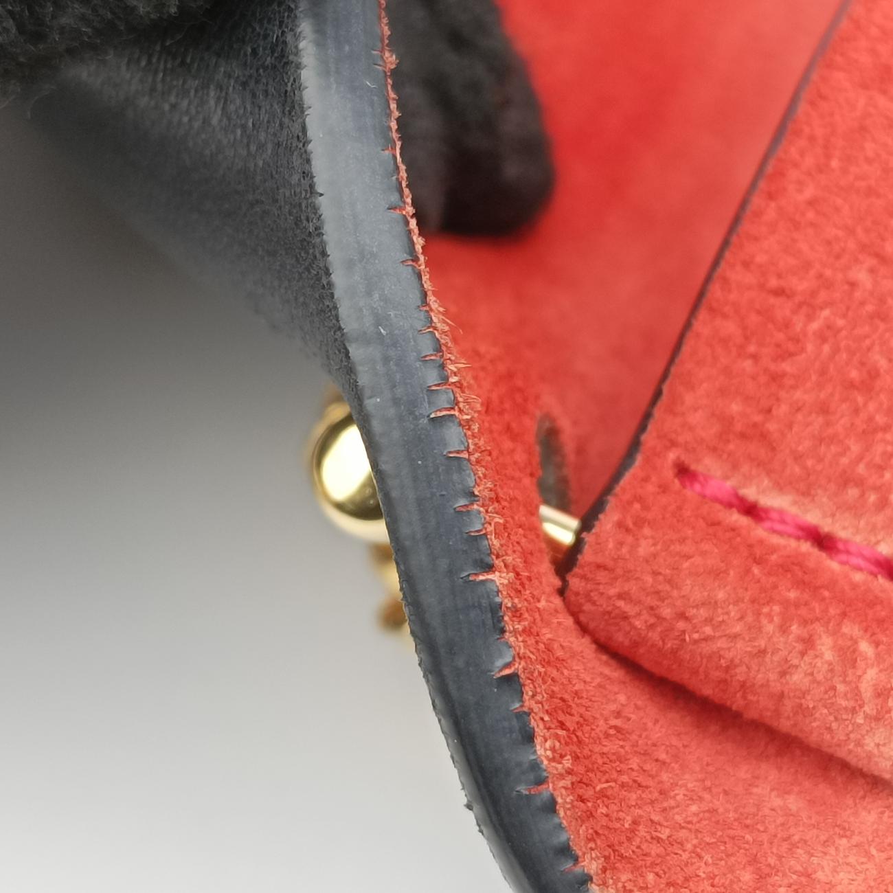 DREW Black×orange Suede×Leather 03 15 70 65 6ドリュー ブラック×オレンジ スエード×レザー 03 15 70 65 6