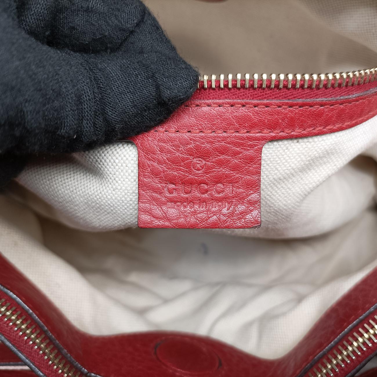 Bamboo Shopper Red Leather 323660 I014465352バンブーショッパー レッド レザー 323660 I014465352