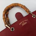 Bamboo Shopper Red Leather 323660 I014465352バンブーショッパー レッド レザー 323660 I014465352