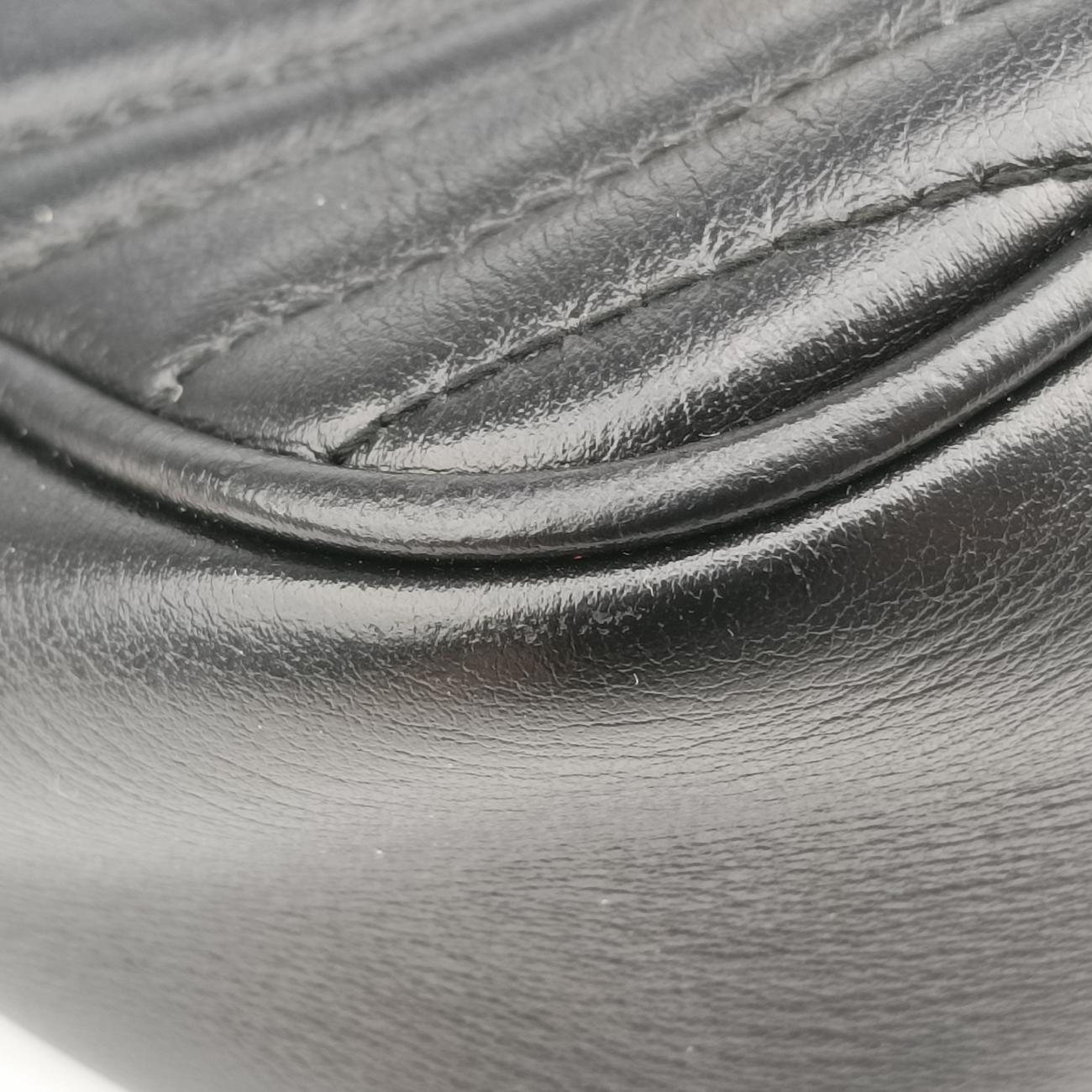 GG Marmont Black Leather 447632 C024512307GGマーモント ブラック レザー 447632 C024512307