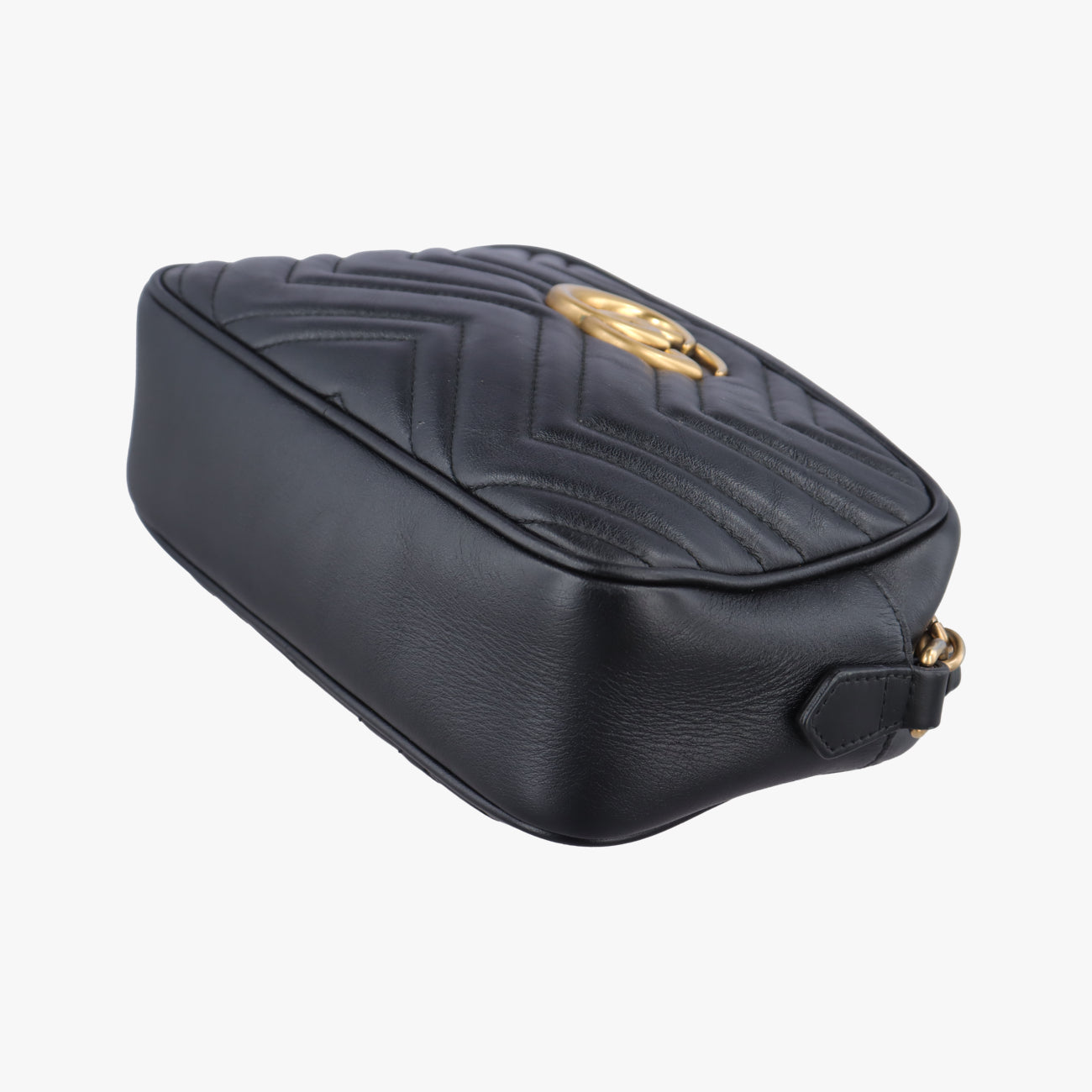 GG Marmont Black Leather 447632 C024512307GGマーモント ブラック レザー 447632 C024512307