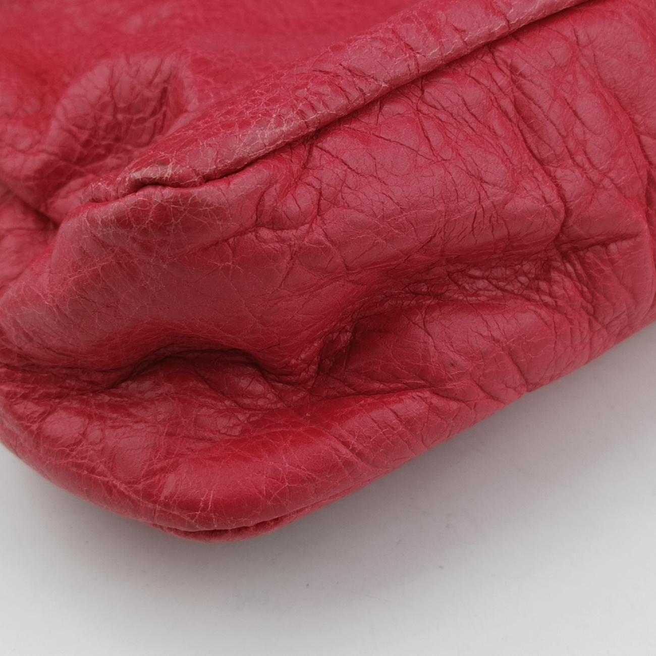 Electric Perforated Motorcycle City Red lambskin 103208.5765 K.1669エレクトリックペルフォレートモーターサイクルシティ レッド ラムスキン 103208.5765 K.1669