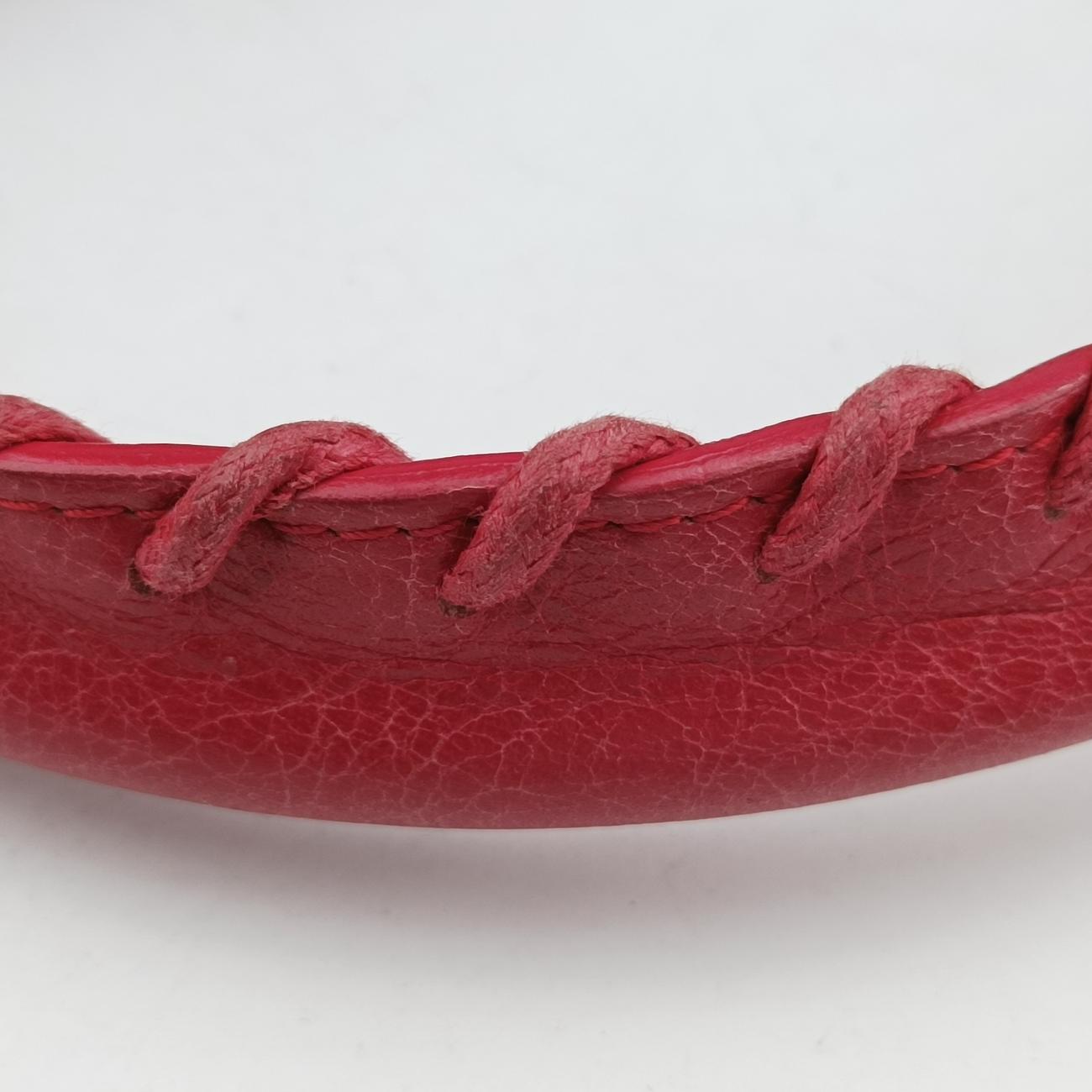 Electric Perforated Motorcycle City Red lambskin 103208.5765 K.1669エレクトリックペルフォレートモーターサイクルシティ レッド ラムスキン 103208.5765 K.1669