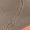 logo jacquard Orange×beige Fabric × SAFFIANO Leather 194ロゴジャガード オレンジ×ベージュ ファブリック×サフィアーノレザー 194
