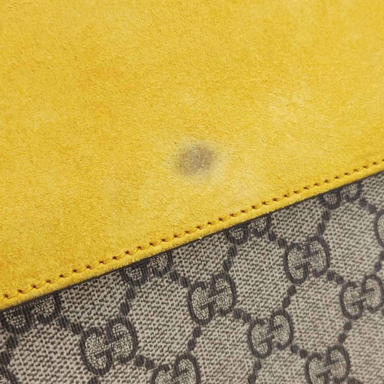 Dionysus beige×Yellow PVC coated canvas 400249 F020058115ディオニュソス ベージュ×イエロー PVCコーティングキャンバス 400249 F020058115