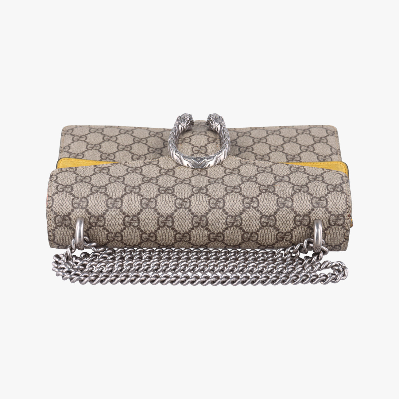 Dionysus beige×Yellow PVC coated canvas 400249 F020058115ディオニュソス ベージュ×イエロー PVCコーティングキャンバス 400249 F020058115