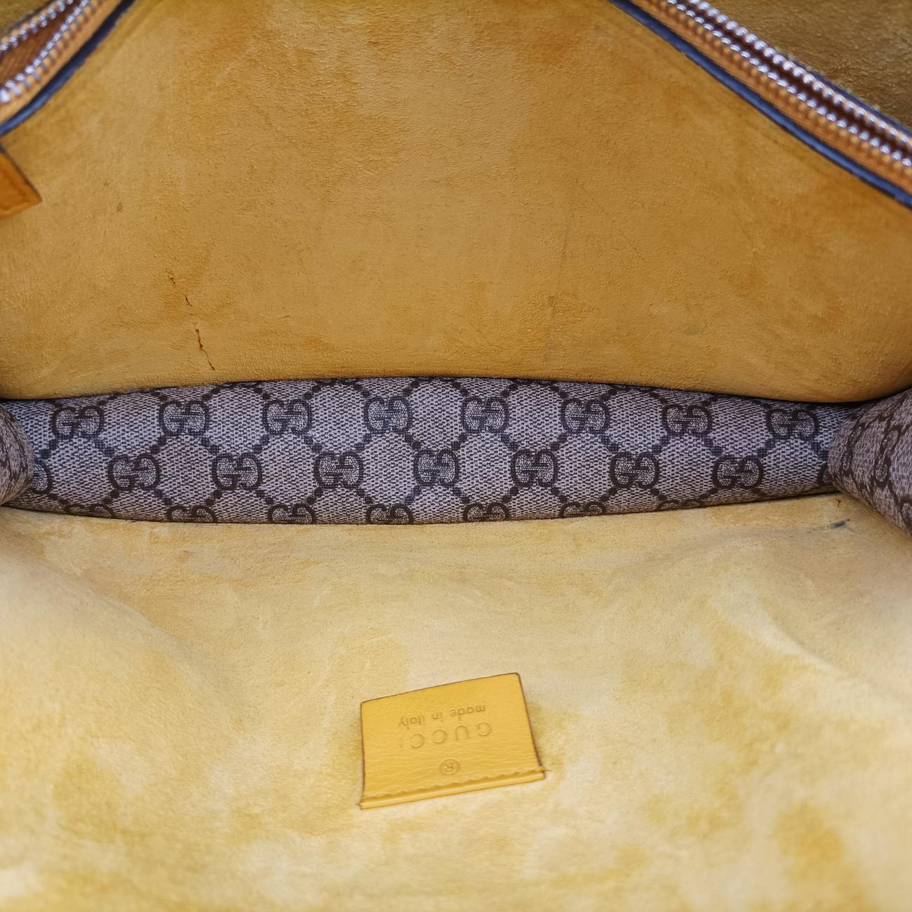 Dionysus beige×Yellow PVC coated canvas 400249 F020058115ディオニュソス ベージュ×イエロー PVCコーティングキャンバス 400249 F020058115