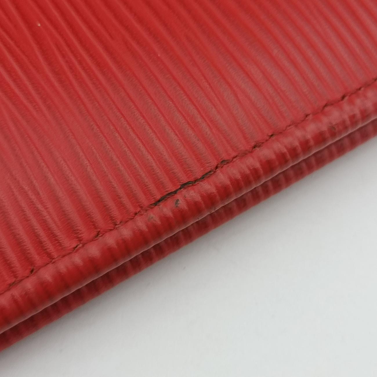 Pochette Jour GM Supreme Collaboration ROUGE×white epi M67722 TN1197ポシェット ジュール GM シュプリーム コラボ ルージュ×ホワイト エピ M67722 TN1197