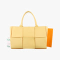 THE ARCO Tote Yellow lambskin B09940971Pスモールザ アルコトート イエロー ラムスキン B09940971P