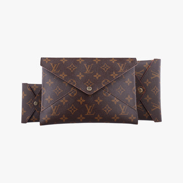 Pochette Kirigami Brown Monogram Canvas M62034 SN3109ポシェットキリガミ モノグラム/ブラウン系 モノグラム キャンバス M62034 SN3109