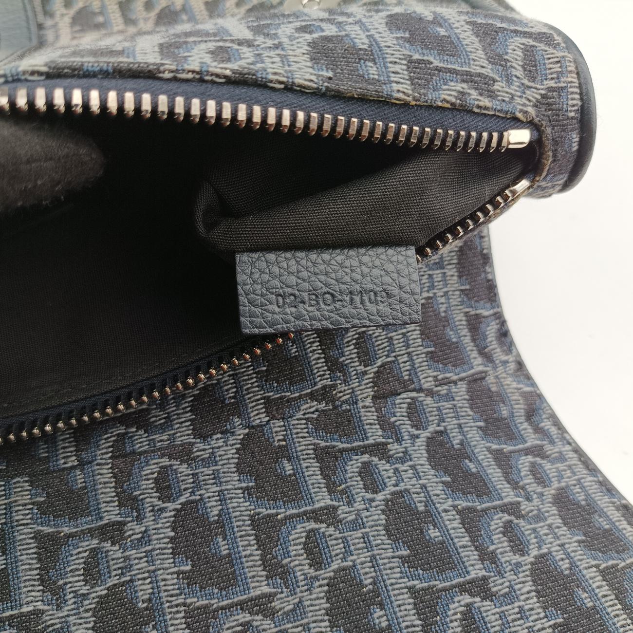 Saddlebags Gray x Navy Jacquard 02-BO-1109サドルバッグ グレー×ネイビー ジャガード 02-BO-1109