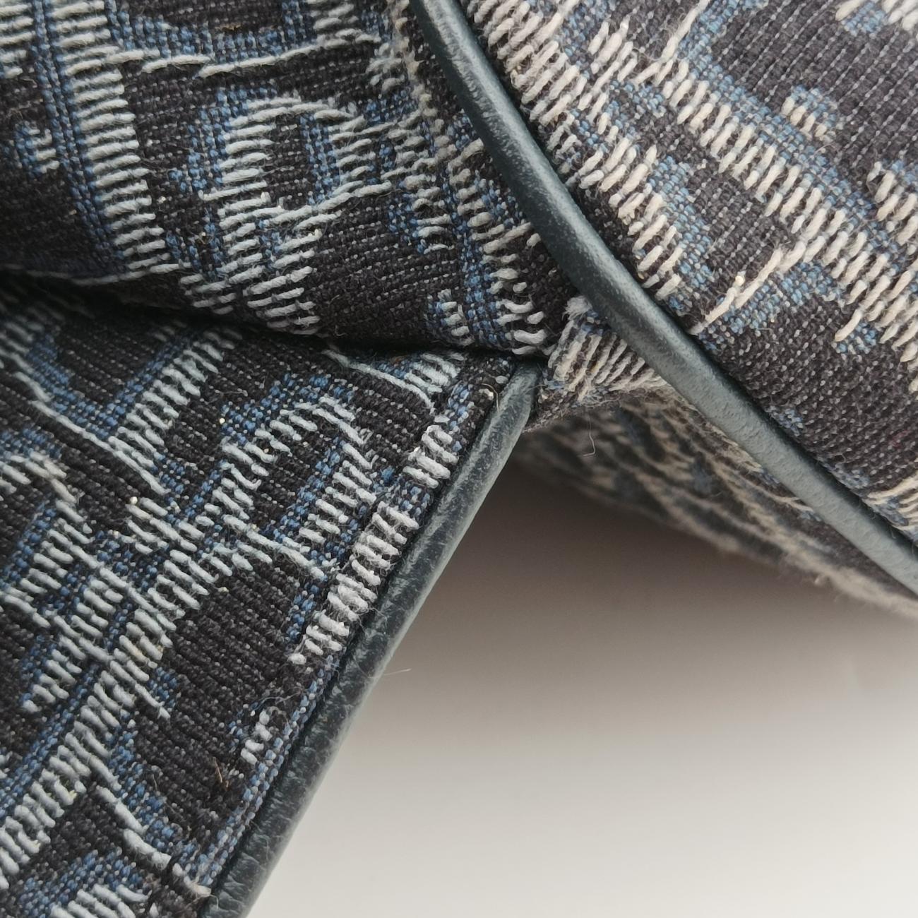 Saddlebags Gray x Navy Jacquard 02-BO-1109サドルバッグ グレー×ネイビー ジャガード 02-BO-1109